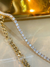 Load image into Gallery viewer, LUOWEND 18K Yellow Gold Fine Jewelry Real Natural Diamond Bracelet for Women
