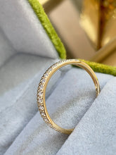 Load image into Gallery viewer, LUOWEND 18K Yellow Gold Fine Jewelry Real Natural Diamond Ring for Women
