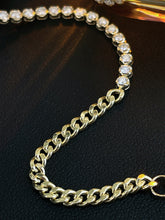 Load image into Gallery viewer, LUOWEND 18K Yellow Gold Fashion Design Real Natural Diamond Bracelet for Women

