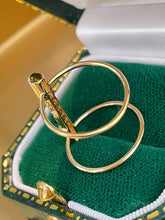 Load image into Gallery viewer, LUOWEND 18K Yellow Gold Fine Jewelry Real Natural Diamond Ring for Women
