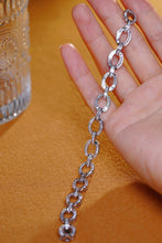 Load image into Gallery viewer, LUOWEND 18K White Gold Real Natural Diamond Bracelet for Women
