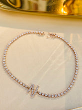 Load image into Gallery viewer, LUOWEND 18K White/Yellow/Rose Gold Real Natural Diamond Bracelet for Women
