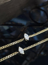 Load image into Gallery viewer, LUOWEND 18K Yellow Gold Fine Jewelry Real Natural Diamond Bracelet for Women

