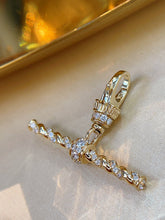 Load image into Gallery viewer, LUOWEND 18K White/Yellow Gold Fine Jewelry Real Natural Diamond Pendant for Women
