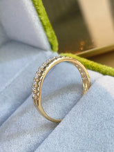 Load image into Gallery viewer, LUOWEND 18K White/Yellow Gold Fine Jewelry Real Natural Diamond Ring for Women
