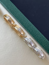 Load image into Gallery viewer, LUOWEND 18K White/Yellow Gold Fine Jewelry Real Natural Diamond Earrings for Women
