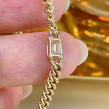 Load image into Gallery viewer, LUOWEND 18K Yellow Gold Fine Jewelry Real Natural Diamond Bracelet for Women
