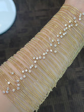 Load image into Gallery viewer, LUOWEND 18K Yellow Gold Fine Jewelry Real Natural Diamond Bracelet for Women
