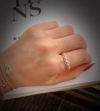 Load image into Gallery viewer, LUOWEND 18K Yellow Gold Fine Jewelry Natural Ruby Ring for Women
