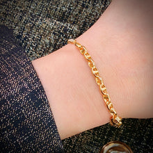 Load image into Gallery viewer, LUOWEND 18K Yellow Gold Fine Jewelry Real Natural Diamond Bracelet for Women
