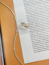 Load image into Gallery viewer, LUOWEND 18K Yellow Gold Fine Jewelry Real Natural Diamond Ring for Women
