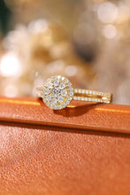 Load image into Gallery viewer, LUOWEND 18K Yellow Gold Real Natural Diamond Ring for Women
