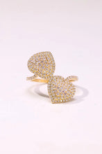Load image into Gallery viewer, LUOWEND 18K Yellow Gold Real Natural Diamond Ring for Women
