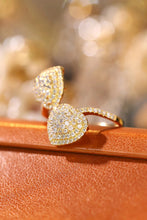 Load image into Gallery viewer, LUOWEND 18K Yellow Gold Real Natural Diamond Ring for Women
