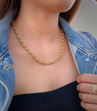 Load image into Gallery viewer, LUOWEND 18K Yellow Gold Necklace for Women
