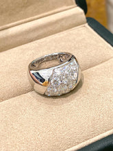 Load image into Gallery viewer, LUOWEND 18K White Gold Fine Jewelry Real Natural Diamond Ring for Women
