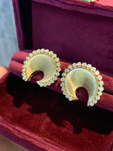 Load image into Gallery viewer, LUOWEND 18K Yellow Gold Natural Diamond Earrings for Women
