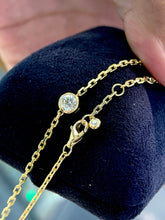 Load image into Gallery viewer, LUOWEND 18K Yellow Gold Natural Diamond Bracelet for Women
