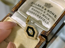 Load image into Gallery viewer, LUOWEND 18K Yellow Gold Natural Diamond Pendant for Women
