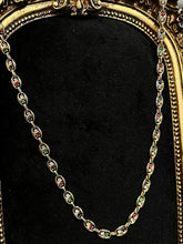 Load image into Gallery viewer, LUOWEND 18K Yellow Gold Natural Gemstone Necklace for Women
