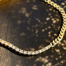 Load image into Gallery viewer, LUOWEND 18K Yellow Gold Real Natural Diamond Bracelet for Women
