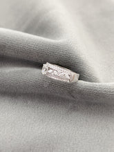Load image into Gallery viewer, LUOWEND 18K White/Yellow Gold Natural Diamond Ring for Women
