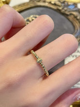 Load image into Gallery viewer, LUOWEND 18K Yellow Gold Ring for Women
