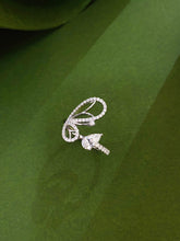 Load image into Gallery viewer, LUOWEND 18K White Gold Natural Diamond Ring for Women
