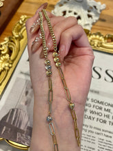 Load image into Gallery viewer, LUOWEND 18K White+Yellow Gold Bracelet for Women
