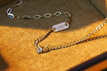 Load image into Gallery viewer, LUOWEND 18K Yellow Gold Real Natural Diamond bracelet and Anklet Chain for Women
