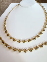 Load image into Gallery viewer, LUOWEND 18K Yellow Gold Bracelet&amp;Necklace for Women
