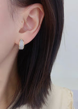 Load image into Gallery viewer, LUOWEND 18K Yellow Gold Stud Earrings for Women
