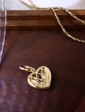 Load image into Gallery viewer, LUOWEND 18K Yellow Gold Natural Ruby Pendant for Women
