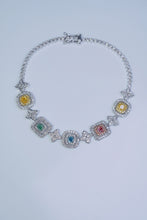 Load image into Gallery viewer, LUOWEND 18K White Gold Fine Jewelry Real Natural Color Diamond Bracelet for Women
