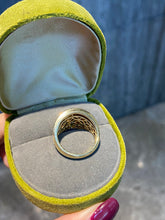Load image into Gallery viewer, LUOWEND 18K Yellow Gold Natural Diamond Ring for Women
