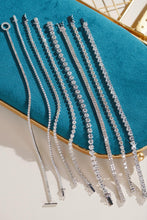 Load image into Gallery viewer, LUOWEND 18K White Gold Natural Diamond Bracelet for Women
