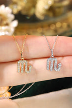 Load image into Gallery viewer, LUOWEND 18K White or Yellow Gold Natural Diamond Necklace for Women
