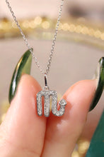 Load image into Gallery viewer, LUOWEND 18K White or Yellow Gold Natural Diamond Necklace for Women
