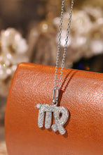 Load image into Gallery viewer, LUOWEND 18K White or Yellow Gold Natural Diamond Necklace for Women
