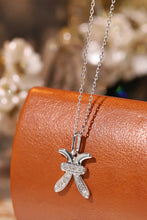 Load image into Gallery viewer, LUOWEND 18K White or Yellow Gold Natural Diamond Necklace for Women
