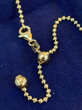 Load image into Gallery viewer, LUOWEND 18K Yellow Gold Natural Diamond Necklace for Women
