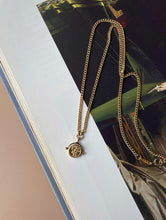Load image into Gallery viewer, LUOWEND 18K Yellow Gold Natural Crystal Opal Necklace for Women
