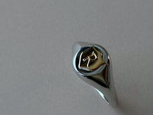 Load image into Gallery viewer, LUOWEND 18K White+Yellow Gold Ring for Women
