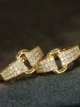 Load image into Gallery viewer, LUOWEND 18K Yellow Gold Fine Jewelry Real Natural Diamond Ring for Women
