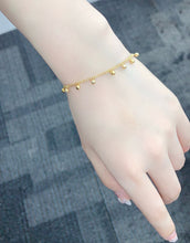 Load image into Gallery viewer, LUOWEND 18K Yellow Gold Party Bracelet for Women
