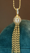 Load image into Gallery viewer, LUOWEND 18K Yellow Gold Fine Jewelry Real Natural Diamond Pendant for Women
