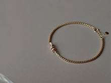 Load image into Gallery viewer, LUOWEND 18K Yellow Gold Natural Diamond Bracelet for Women
