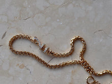 Load image into Gallery viewer, LUOWEND 18K Yellow Gold Natural Diamond Bracelet for Women
