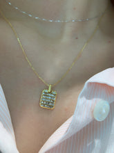 Load image into Gallery viewer, LUOWEND 18K White/Yellow Gold Fine Jewelry Real Natural Diamond Pendant for Women
