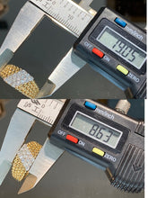 Load image into Gallery viewer, LUOWEND 18K Yellow Gold Natural Diamond Ring for Women
